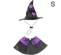 Black Magician Pet Outfit Pet Hat Set Hat Pet Costume Small 2026 Dog And Costume Accessories Halloween New