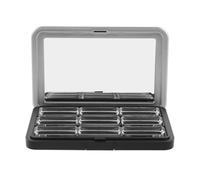 Black Magnetic Eyeshadow Palette Organizer 9 Grids Plastic Iron