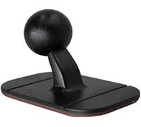 Black Magnetic Phone Holder Rotatable Stand Universal Car Dashboard Cellphone Mount 17mm Ball Head Phone Holder Bracket Base Cellphone Stand Anti-Shedding Rotatable Cell Phone Automobile Cradles