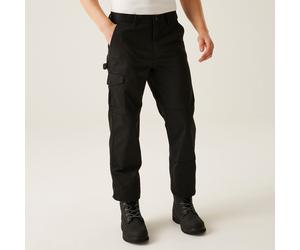 Black male 30 R Regatta Professional Men's Cargo Work Trousers Black, Size: 30 R