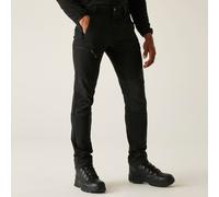 Black male 30 R Regatta Professional Men's Prolite Softshell Stretch Trousers Black, Size: 30 R