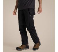 Black male 30R Craghoppers Sheffield Stretch Holster Workwear Trousers Black, Size: 30R