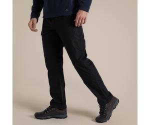 Black male 32S Craghoppers Expert Men's Kiwi Tailored Trousers Black, Size: 32S