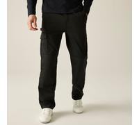 Black male 36 L Regatta Professional Men's Cargo Work Trousers Black, Size: 36 L