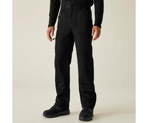 Black male 36 R Regatta Professional Men's Pro Action Trousers Black, Size: 36 R