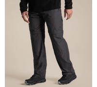 Black male 38R Craghoppers Men's Kiwi Convertible Trousers Black, Size: 38R