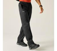 Regatta Men's Pack-it Waterproof Outdoor Overtrousers & Pack-Away Bag Hiking Lightweight Breathable Black