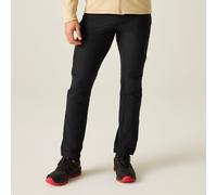 Black male 40 R Dare 2b Men's Tuned In II Multi Pocket Zip Off Walking Trousers Black, Size: 40 R