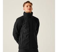 Black male 4XL Regatta Professional Men's Waterproof Kingsley Stretch 3 in 1 Jacket Black, Size: 4XL