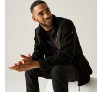 Black male L Regatta Men's Morran Water Resistant Fleece Black, Size: L
