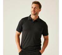 Black male L Regatta Professional Men's Navigate Short Sleeve Polo Shirt Black, Size: L