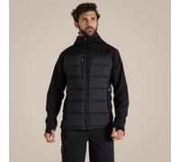 Black male M Craghoppers Castleford Hybrid Workwear Jacket Black, Size: M