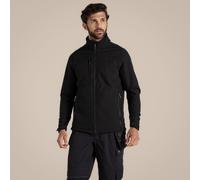Black male M Craghoppers Whitby Softshell Workwear Jacket Black, Size: M