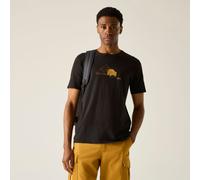 Black male M Regatta Men's Cline IX T-Shirt Black, Size: M