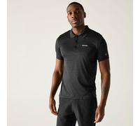Black male M Regatta Men's Remex II Jersey Polo Shirt Black, Size: M