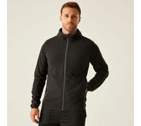Black male M Regatta Professional Men's Navigate Full-Zip Fleece Black, Size: M
