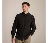 Black male S Craghoppers Expert Men's Kiwi Long Sleeved Shirt Black, Size: S