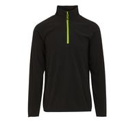 Black male S Regatta Professional Men's Navigate Half-Zip Fleece Black, Size: S