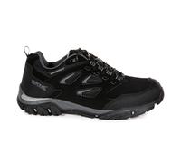 Black male UK 7 Regatta Men's Waterproof Holcombe Low Walking Shoes Black, Size: UK 7