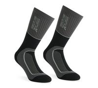 Black male UK 9-12 Regatta Men's 2 Pack Samaris 2 Season Sock Black, Size: UK 9-12