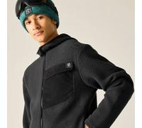 Black male XL Dare 2b Men's Firn Hooded Borg Fleece Black, Size: XL