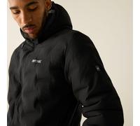 Black male XL Regatta Men's Waterproof Astrel Padded Jacket Black, Size: XL