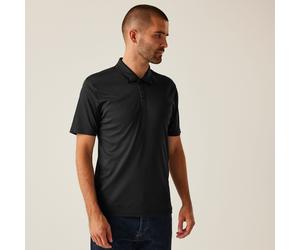 Black male XL Regatta Professional Men's H/M Polo Shirt Black, Size: XL