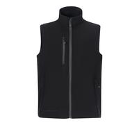 Black male XS Regatta Professional Men's Waterproof H/M Printable Softshell Gilet Black, Size: XS