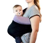 (Black) Mama's Bonding Comforter, Baby Wraps Carrier, Ring Sling, Breathable Ergonomic Baby Carrier For Baby 2 To 36 Months