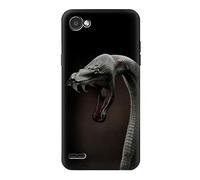 Black Mamba Snake Case Cover For LG Q6