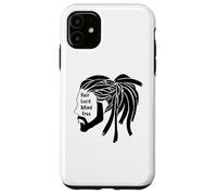 Black Man LOC'd -Hair Loc'd Up And Mind Free Case for iPhone 11
