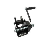 Black Manual Hand Winch with Brake 2000LB (900KG ATV Car Boat Trailer Puller)