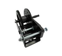 Black Manual Hand Winch with Brake 2500LB (1100KG ATV Car Boat Trailer Puller)