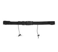 Black Marathon Running Belt Reusable Competition Waistband