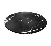 Black Marble - 12 Inch Round 5mm Masonite Board - Simply Making