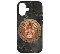 Black Marble | Gold Eagle | Ancient Roman Empire | SPQR Rome Case for iPhone 17
