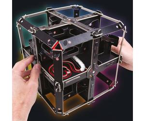 Black Marble Maze Construction Puzzle