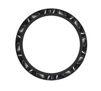 Black Marble Printed Steering Wheel Cover Elastic Stretch Car Wheel Wrap Breathable Non-Slip Steering Wheel Protector for Car Truck SUV