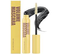 Black Mascara Waterproof & Lengthening, Tubing Formula Volumising & Smudge-Proof for Thinning Lashes, Gentle for Sensitive Eyes, With an inflator comb brush for separated lashes,Sparse Lashes