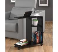(Black mat, Trasco 1) Coffe table Trasco