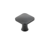B2C Kitchen Cupboard Cabinet Door Drawer Round Knob Handle Piazza By Gtv Black Matt