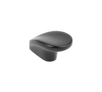 B2C Kitchen Cupboard Cabinet Door Drawer Round Knob Handle Piazza By Gtv Black Matt