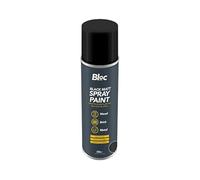 Black Matt Metal Aerosol Spray Paint (250 ml) 1 Piece - Fast Drying, Perfect for Home Projects, Exterior & Interior Applications