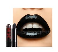 Black Matte Lipstick, Face Paint Lip Sticks Make Up, Hot Color Body Painting Non-stick Cup Lip Stick, Waterproof Highly Pigmented Holiday Gifts Lips Balm for Halloween, Christmas
