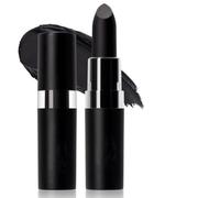 Black Matte Lipstick for Halloween Gothic Cosplay Makeup, Non-Stick Cup Velvet Waterproof and Long Lasting Lip Gloss Matte Lipstick (Black 07)