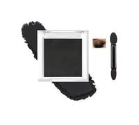 Black Matte Single Eyeshadow - Highly Pigmented, Long-Lasting Waterproof Pressed Powder, Smooth Blendable Texture, Hypoallergenic Formula for Smokey Eye Makeup & Sensitive Skin