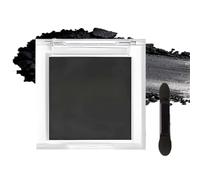 Black Matte Single Eyeshadow Pressed Powder - Highly Pigmented, Long-Lasting & Waterproof, Smooth Blendable Formula for Smokey Eye Makeup, Hypoallergenic for Sensitive Skin