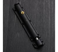 Black Matte Spring Bolt Latch Stainless Steel 2.5mm Thick(Black 6inch)