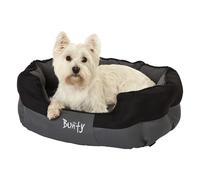 (Black, Medium) Dog & Cat Anti Anxiety Sofa Bed, Machine Washable