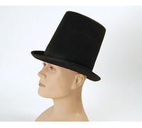 Black Men's Stovepipe Top Hat by Bristol Novelty